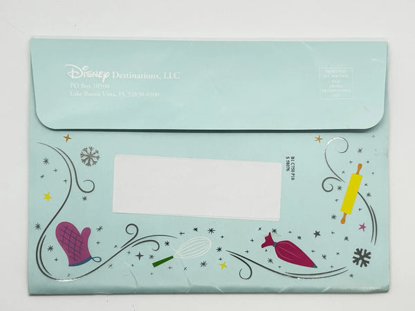 Disney World 2024 Annual Passholder Gifts:  Recipe Cards and Stencils