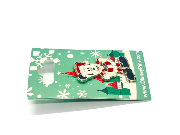 Step into the magic of the holidays with this delightful Disney Parks 2016 Santa Classic Mickey Mouse trading pin! This cheerful collectible features beloved Mickey Mouse dressed in festive Santa attire.
