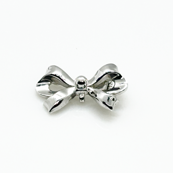 Small Vintage Coro Silver Bow Pin