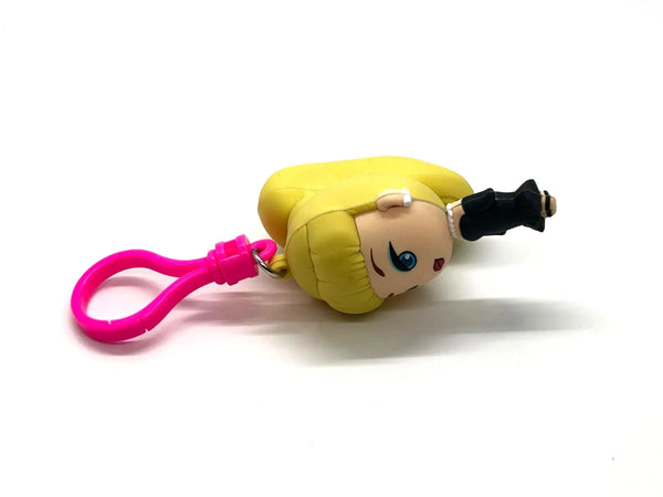 Solo in the Spotlight Barbie 3D foam bag clip keychain from Monogram