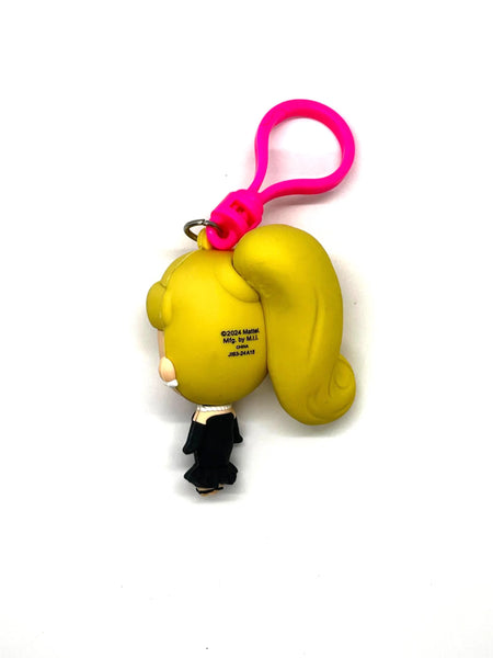 Solo in the Spotlight Barbie 3D foam bag clip keychain from Monogram