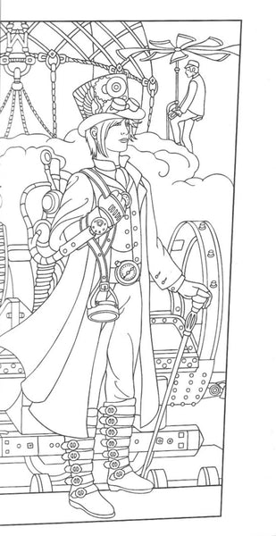 Perfect for adult coloring fans: our Steampunk Designs for Coloring provides intricate Victorian mechanical designs. Shop today!