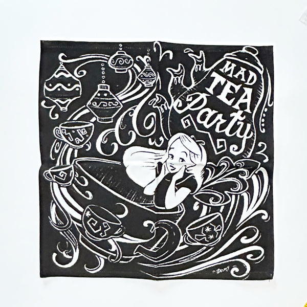 Disney Alice "Mad Tea Party" Cloth Napkin NWT (2019) NWT other measures?