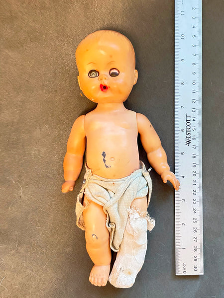 Scary 1960s Baby Doll Named Tilda Creepy Decor or Restoration