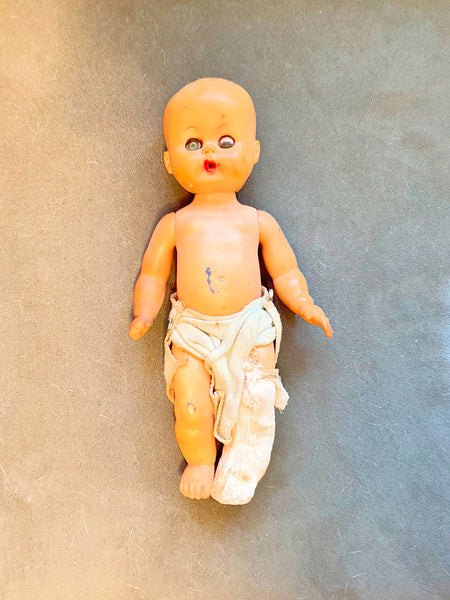 Scary 1960s Baby Doll Named Tilda Creepy Decor or Restoration