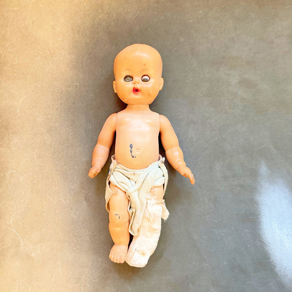 Scary 1960s Baby Doll Named Tilda Creepy Decor or Restoration