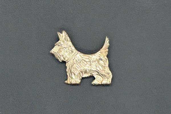 Vintage Sterling Terrier Brooch - Lamoree’s Vintage