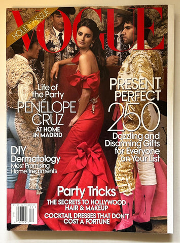 Vogue Magazine, December 2007 Penelope Cruz - Lamoree’s Vintage