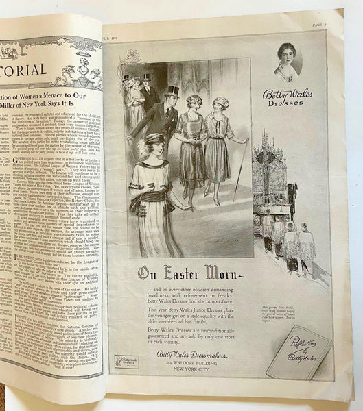 Woman’s Home Companion Magazine, April 1921 - Lamoree’s Vintage