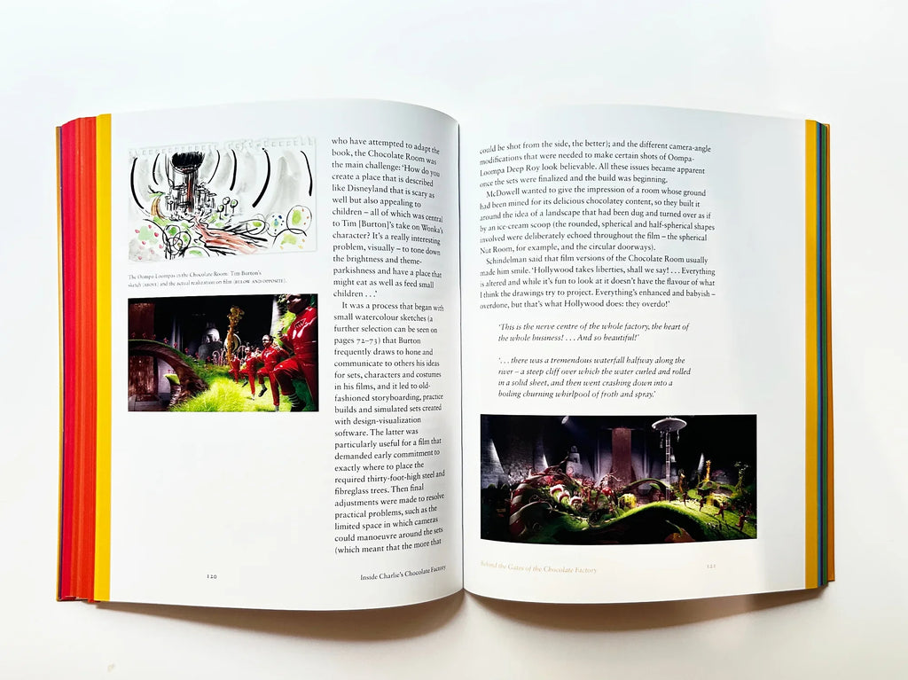 Inner Box Choco Inside Charlie's Chocolate Factory Book by Lucy Mangan | Willy Wonka ...