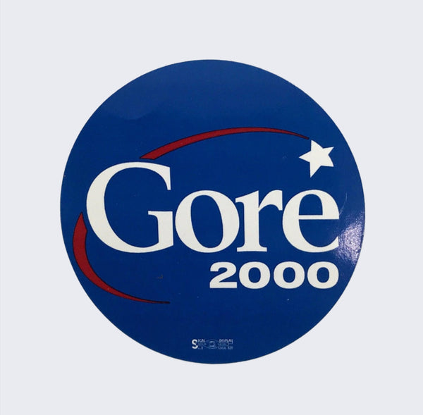 Al Gore Presidential Campaign Stickers (2000) - Lamoree’s Vintage
