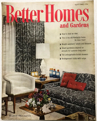 Better Homes and Gardens Magazine, April 1960 - Lamoree’s Vintage