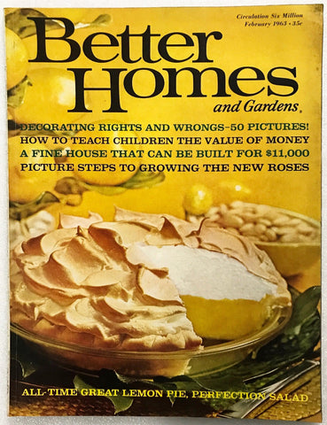 Better Homes and Gardens Magazine, February 1963 - Lamoree’s Vintage