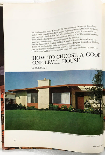 Better Homes and Gardens Magazine, May 1963 - Lamoree’s Vintage