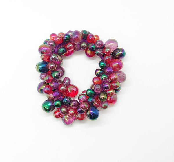 Colorful Stretchy Bubbly Beaded Bracelet - Lamoree’s Vintage