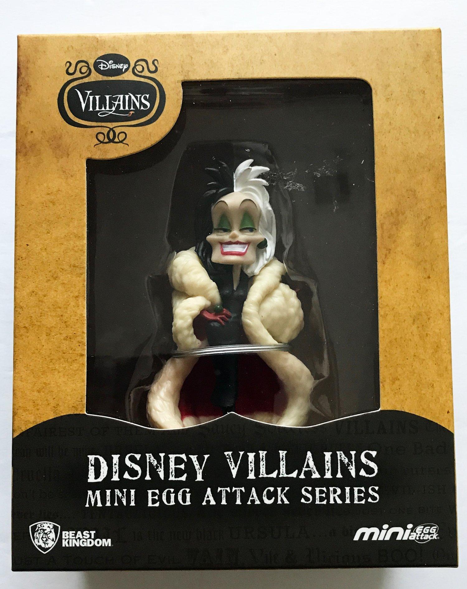 Disney Villains Cruella Figure Mini Egg Attack NRFB (2019) - Lamoree’s Vintage