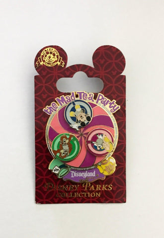 Disneyland: The Mad Tea Party 3-D Spinner Pin (2005) - Lamoree’s Vintage
