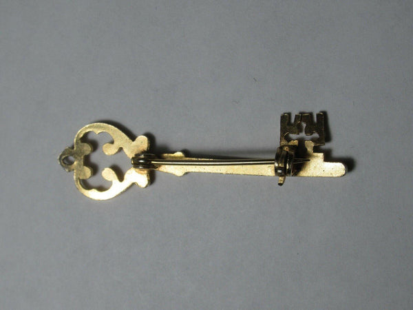 Exquisite Tiny Vintage Key Brooch - Lamoree’s Vintage