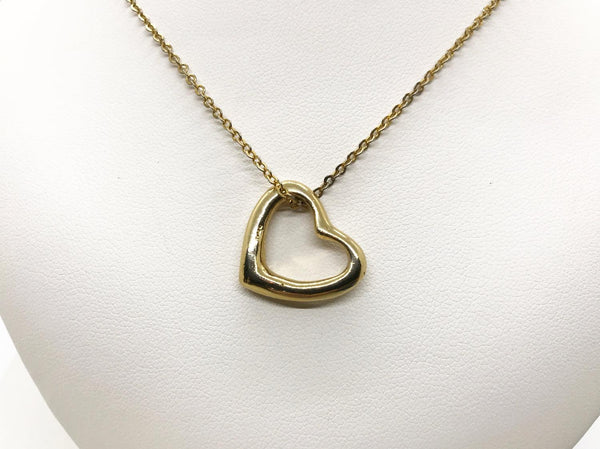 Floating Heart Pendant with Chain - Lamoree’s Vintage