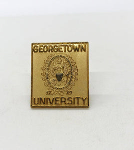 Georgetown University Square Lapel Pin - Lamoree’s Vintage