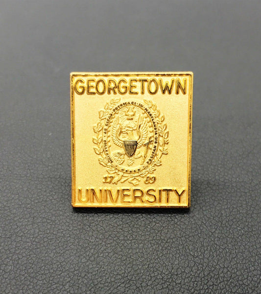Georgetown University Square Lapel Pin - Lamoree’s Vintage