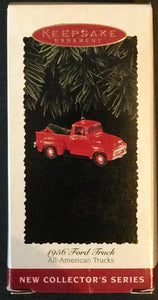 Hallmark Keepsake Ornament 1956 Ford Truck NIB (1995) - Lamoree’s Vintage