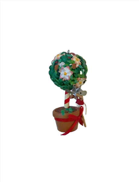 Hallmark Keepsake Ornament "Tending Her Topiary" (2000) - Lamoree’s Vintage