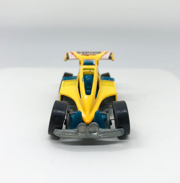 Hot Wheels Blue and Yellow Shock Factor Racer (1998) - Lamoree’s Vintage