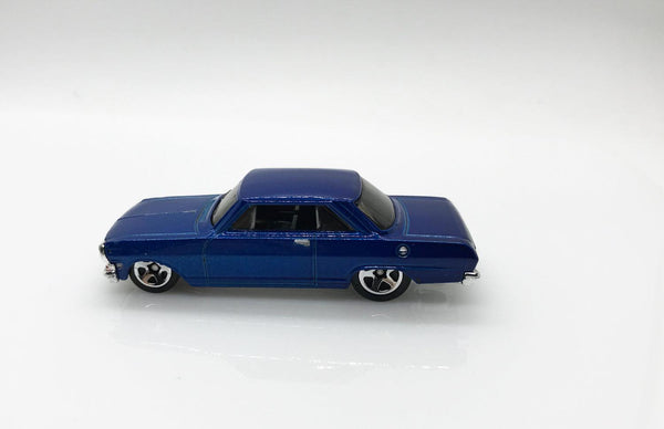Hot Wheels Dark Blue '63 Chevy II (2015) - Lamoree’s Vintage