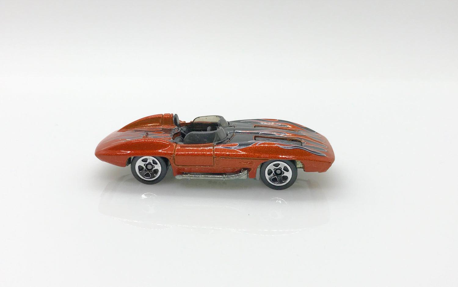 Hot Wheels Dark Orange Corvette Stingray Convertible (2007) - Lamoree’s Vintage