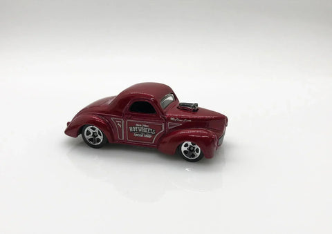 Hot Wheels Dark Red '41 Willys Custom Coupe (2010) - Lamoree’s Vintage