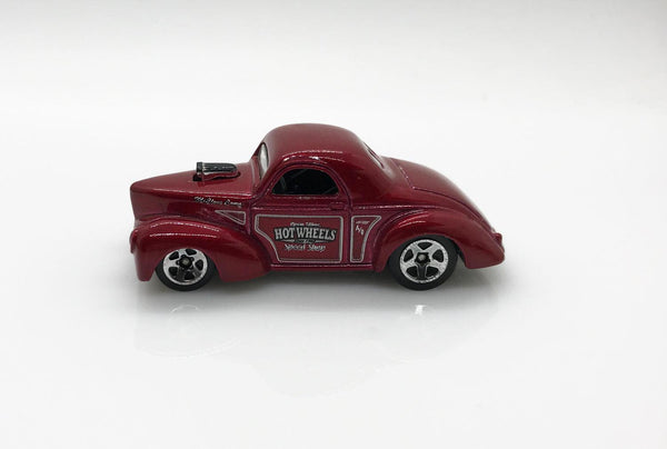 Hot Wheels Dark Red '41 Willys Custom Coupe (2010) - Lamoree’s Vintage