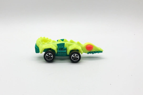 Hot Wheels Lime Green Fangster Dragon Wagon (1996) - Lamoree’s Vintage