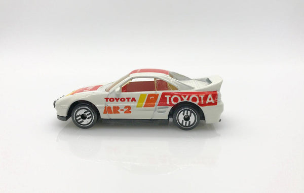 Hot Wheels White Toyota MR-2 1:64 (1991) - Lamoree’s Vintage