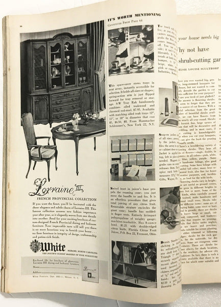 House Beautiful Magazine, September 1963 - Lamoree’s Vintage
