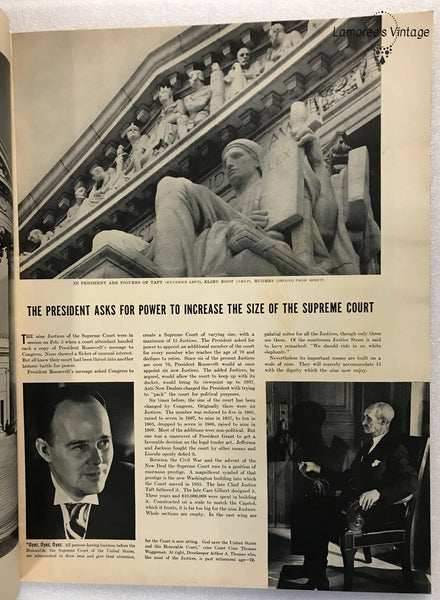 Life Magazine, February 15, 1937 - Lamoree’s Vintage