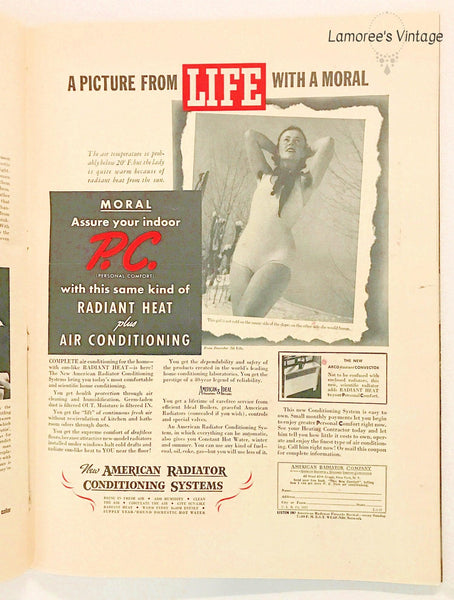 Life Magazine, January 25, 1937 - Lamoree’s Vintage