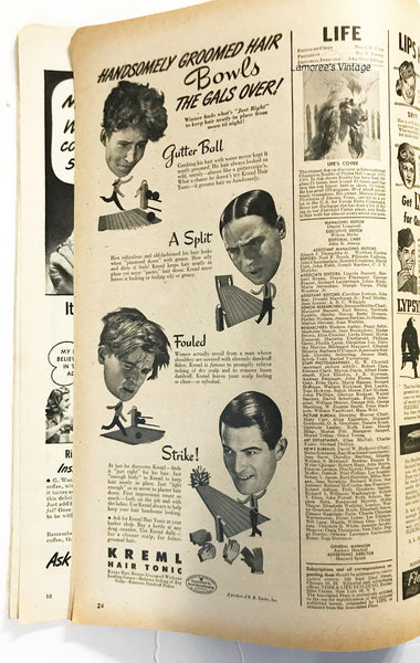 Life Magazine, November 26, 1945 - Lamoree’s Vintage