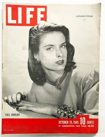 Life Magazine, October 15 1945 - Lamoree’s Vintage