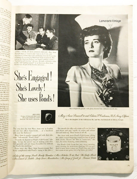 Life Magazine, October 15 1945 - Lamoree’s Vintage