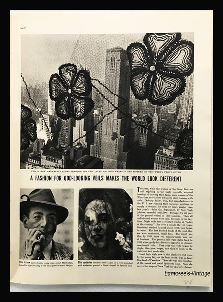 Life Magazine, October 18, 1937 - Lamoree’s Vintage