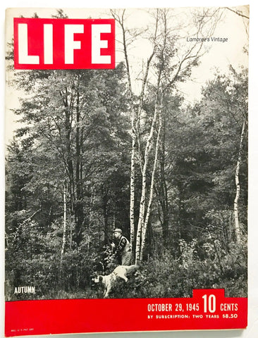 Life Magazine, October 29, 1945 - Lamoree’s Vintage