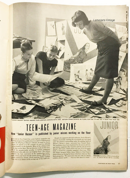 Life Magazine, October 29, 1945 - Lamoree’s Vintage