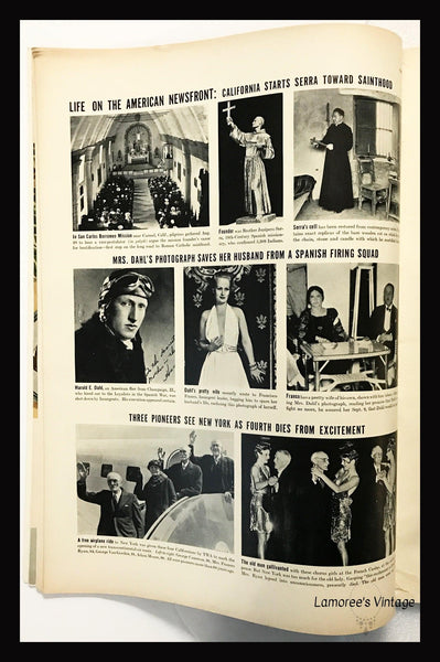 Life Magazine, September 20, 1937 - Lamoree’s Vintage