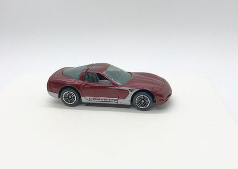 Matchbox 1997 Dark Maroon Corvette 1:60 (1999) - Lamoree’s Vintage