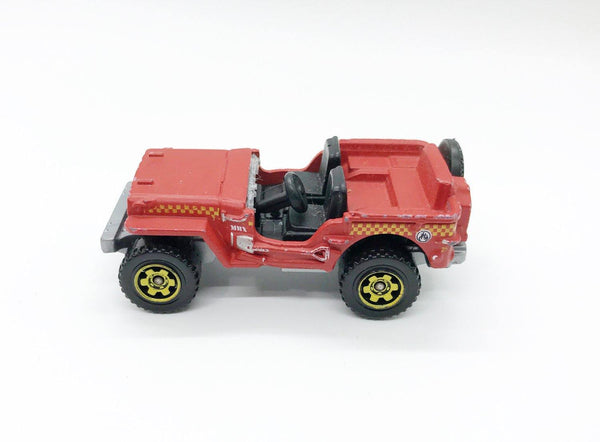 Matchbox Chrysler Dark Red Jeep Willys (2009) 1:52 - Lamoree’s Vintage