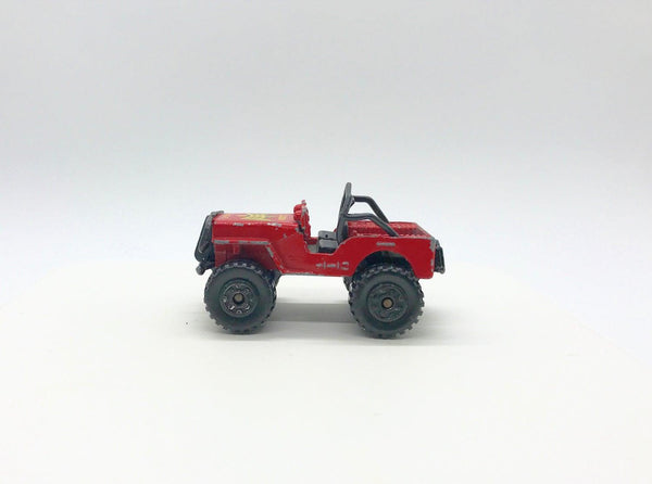 Matchbox Red Golden Eagle 4X4 Jeep (1981) - Lamoree’s Vintage