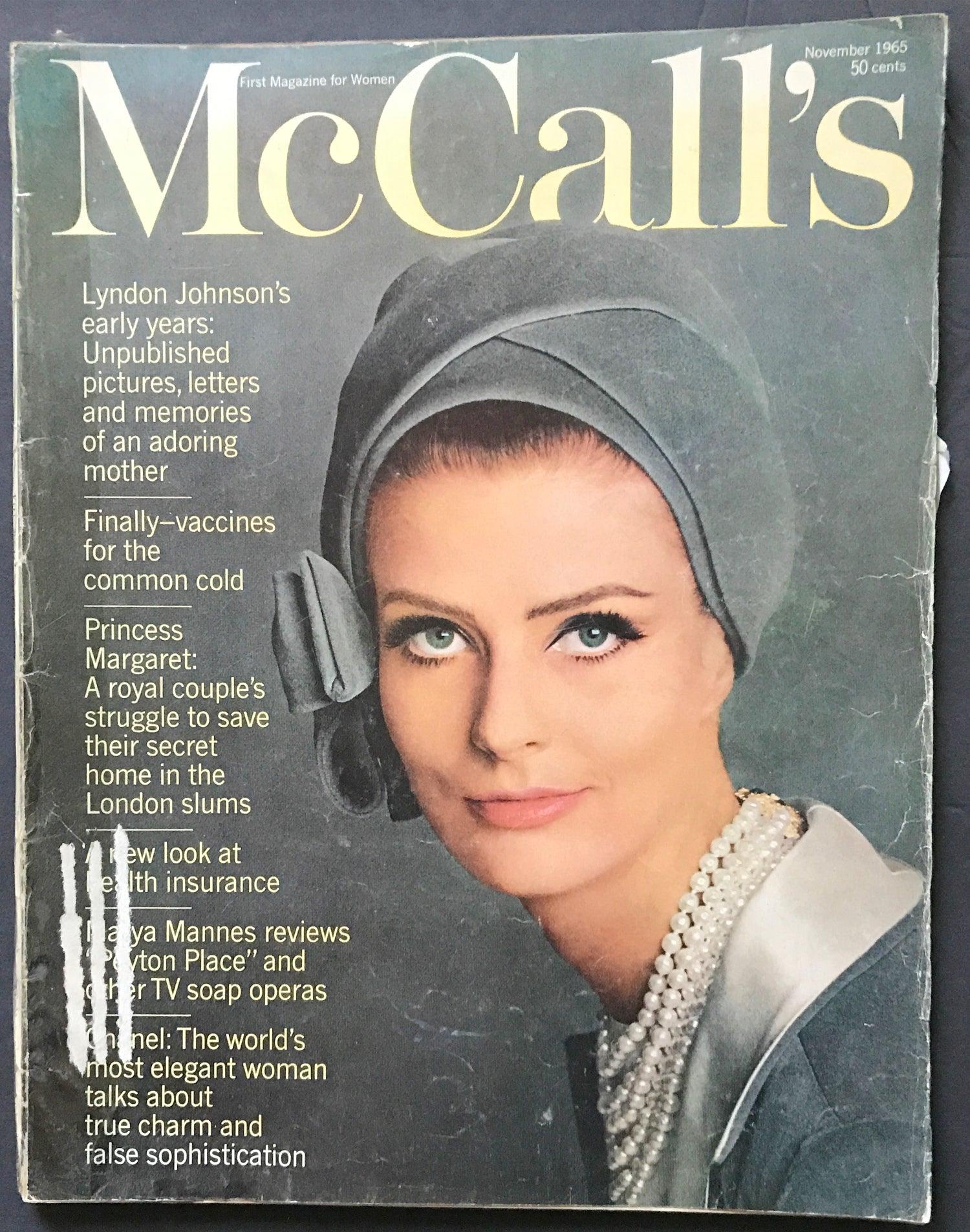 McCall's Magazine, November 1965 - Lamoree’s Vintage