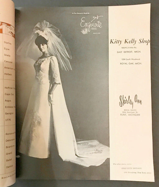 Modern Bride Magazine February/March 1967 - Lamoree’s Vintage