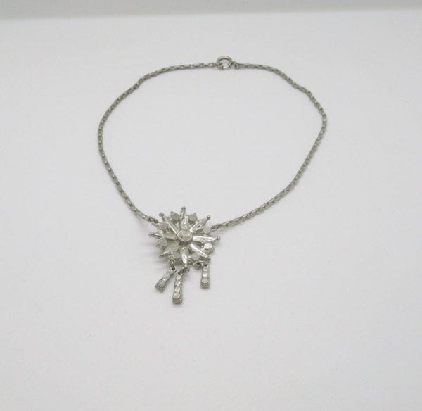 Old World Charm Vintage Rhinestone Necklace with Drops - Lamoree’s Vintage